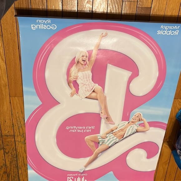 BARBIE World Double Sided DS Official Movie poster 27x40 ‘ Im Just Ken ‘ - Picture 6 of 9